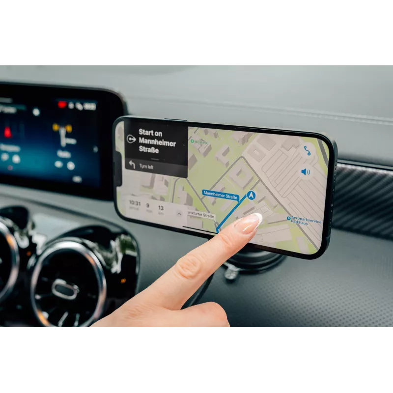 Verbatim Charge 'n' Drive Qi2 Magnetyczna bezprzewodowa ładowarka samochodowa RGB