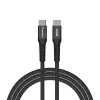 Kabel magnetyczny Verbatim Sync & Charge – 100 W USB-C na USB-C 120 cm czarny