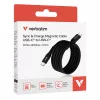 Kabel magnetyczny Verbatim Sync & Charge – 100 W USB-C na USB-C 120 cm czarny
