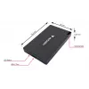 Verbatim Metal Mini SSD USB-C 3.Gen 2 512 GB, 512 GB, USB Type-C, USB 3.2 Gen 2x2, 2000 MB/s, 10 Gbit/s, szary
