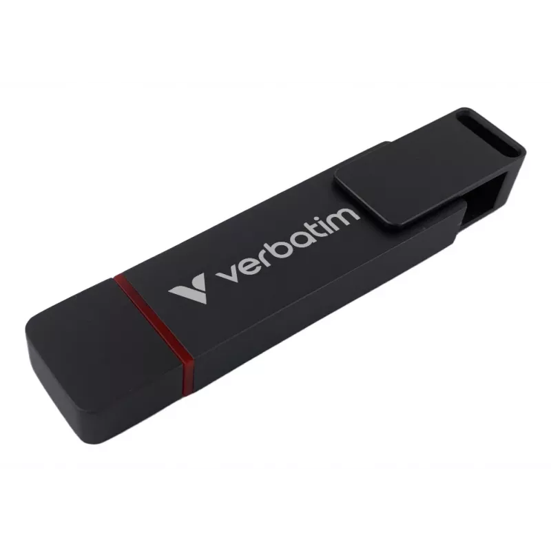 Pendrive Verbatim Dual QuickStick 512 GB USB Type-A / USB Type-C 3.2 Gen 1 (3.1 Gen 1) Szary