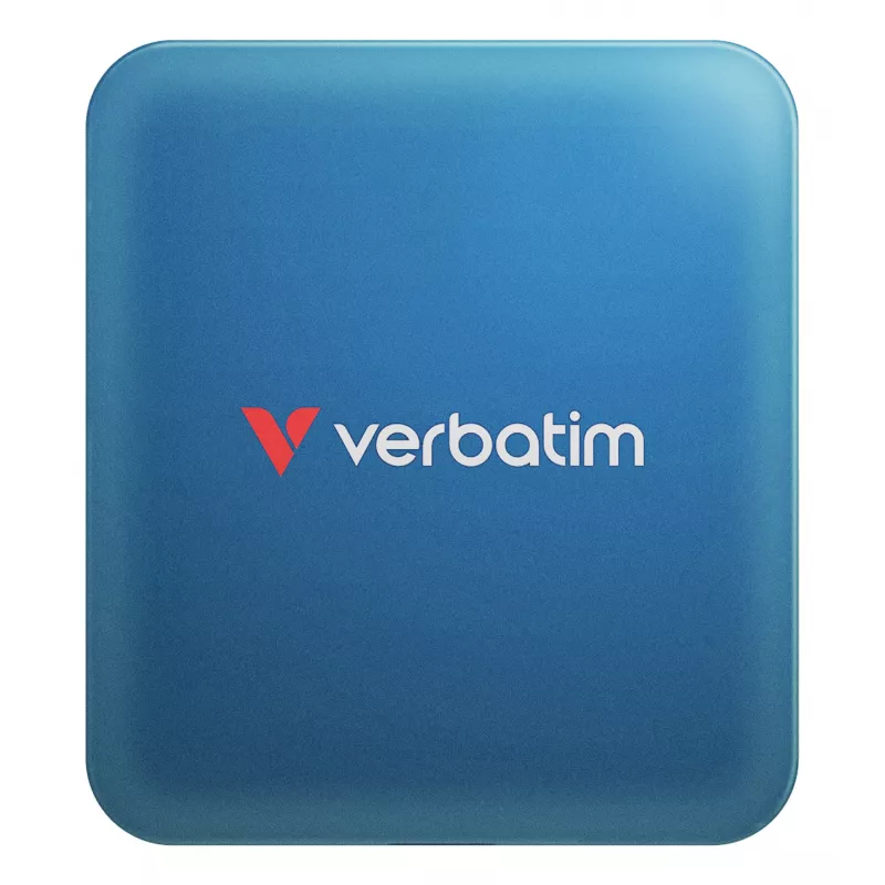 Verbatim SnapBack SSD 1 TB niebieski Metallic, 1 TB, USB Type-C, USB 3.2 Gen 2x2, 2000 MB/s, 20 Gbit/s, niebieski