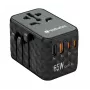 Verbatim UTA-05 65W GaN III uniwersalna ładowarka podróżna z 2 portami USB-C PD i QC 4+ oraz 2 portami USB-A