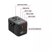 Verbatim UTA-05 65W GaN III uniwersalna ładowarka podróżna z 2 portami USB-C PD i QC 4+ oraz 2 portami USB-A