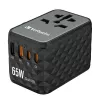 Verbatim UTA-05 65W GaN III uniwersalna ładowarka podróżna z 2 portami USB-C PD i QC 4+ oraz 2 portami USB-A