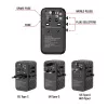 Verbatim UTA-06 100W GaN III Uniwersalny adapter podróżny z 2 portami USB-C PD i QC 4+ oraz 2 portami USB-A QC 3.0