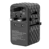 Verbatim UTA-06 100W GaN III Uniwersalny adapter podróżny z 2 portami USB-C PD i QC 4+ oraz 2 portami USB-A QC 3.0