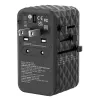 Verbatim UTA-06 100W GaN III Uniwersalny adapter podróżny z 2 portami USB-C PD i QC 4+ oraz 2 portami USB-A QC 3.0
