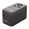 Verbatim UTA-06 100W GaN III Uniwersalny adapter podróżny z 2 portami USB-C PD i QC 4+ oraz 2 portami USB-A QC 3.0