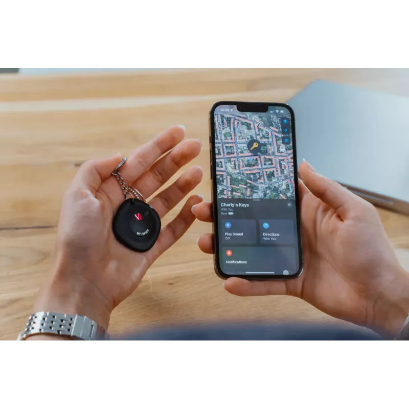 Verbatim MYF-02 Bluetooth Item Finder 2 szt. Czarny/Biały