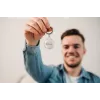Verbatim My Finder Coin Bluetooth Tracker - 2 Pack, Personal, Finder, Czarny, Biały, Pyłoszczelny, Wodoodporny, IP66, CR2032