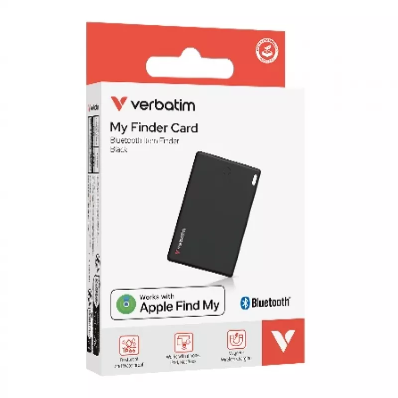 Karta lokalizatora Bluetooth Verbatim My Finder 1 szt. czarna