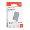 Verbatim My Finder Card Bluetooth Item Finder 1 szt. srebrny, osobista, Moduł lokalizujący, srebrny, pyłoszczelna, wodoodporna, IP66, 1440 h