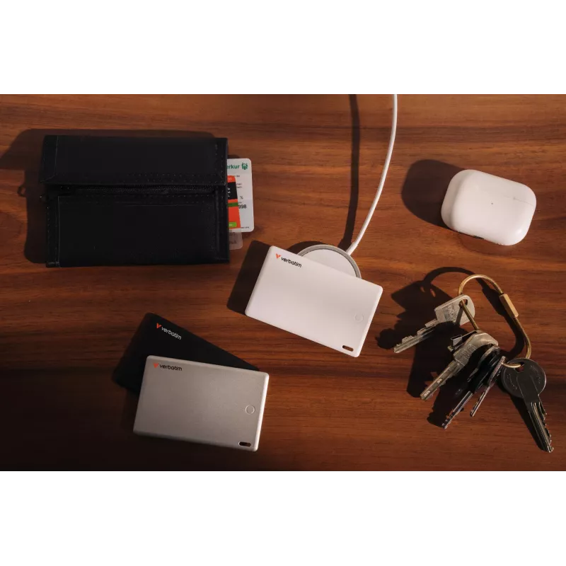 Verbatim My Finder Card Bluetooth Item Finder 3 szt. czarny / srebrny / biały