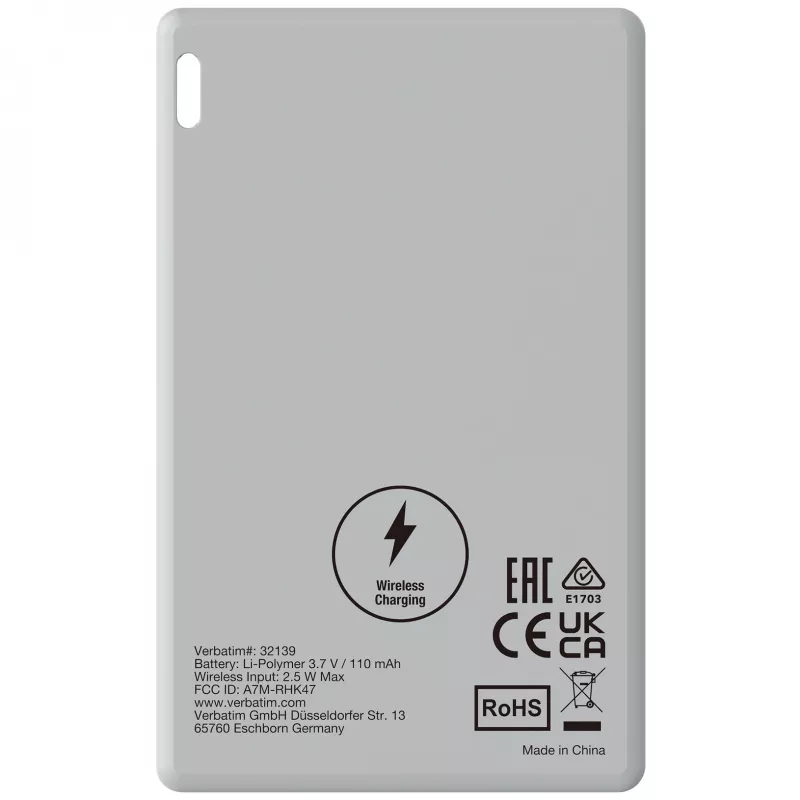 Verbatim My Finder Card Bluetooth Item Finder 3 szt. czarny / srebrny / biały