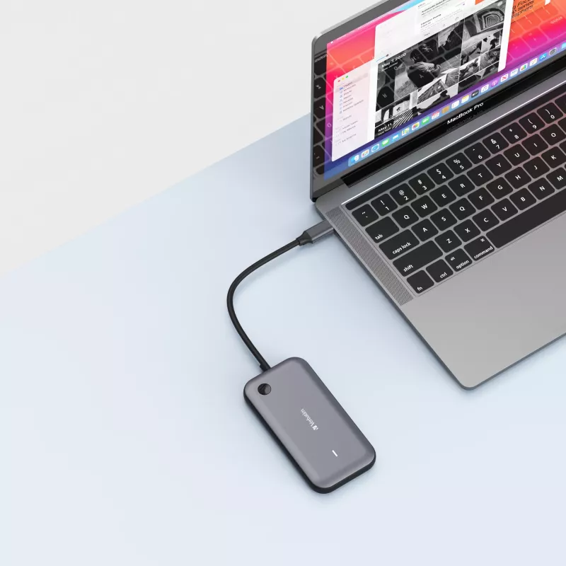 Verbatim Share My Screen 1080p USB-C bezprzewodowy adapter wyświetlacza z hubem WDA-01