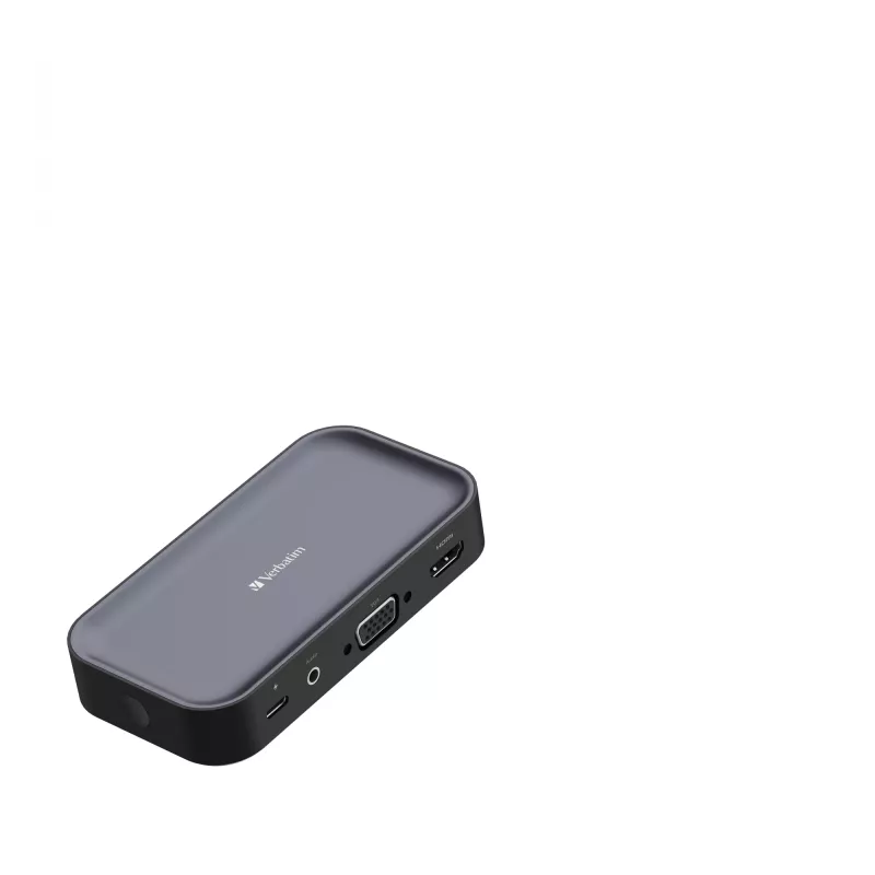 Verbatim Share My Screen 1080p USB-C bezprzewodowy adapter wyświetlacza z hubem WDA-01