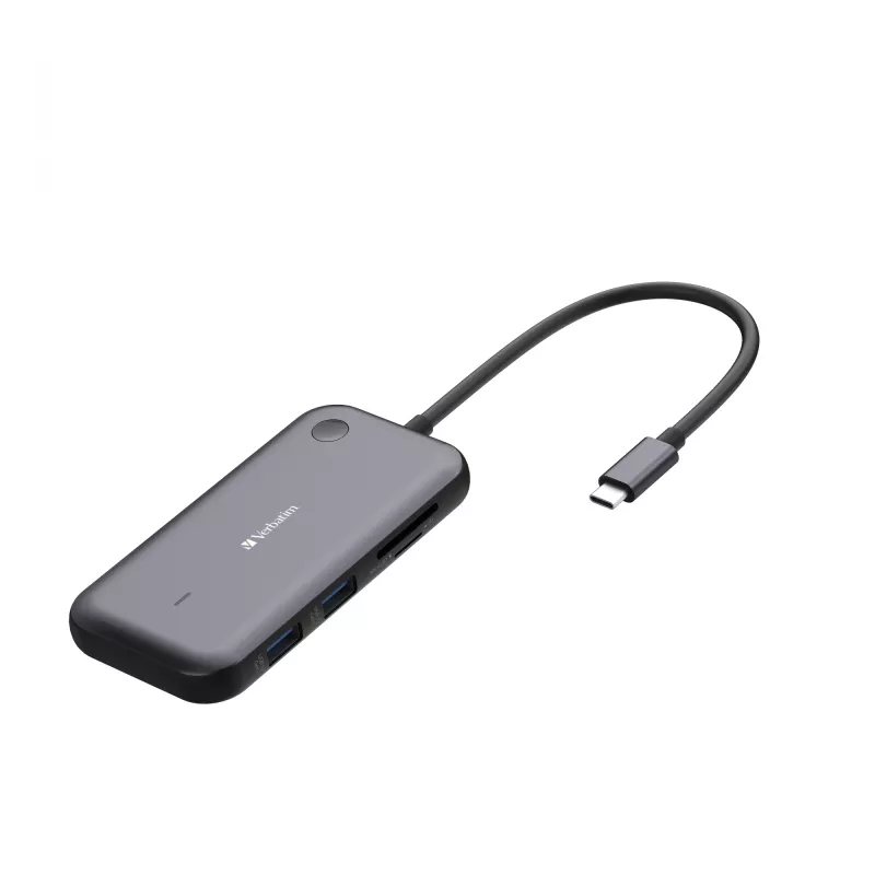 Verbatim Share My Screen 1080p USB-C bezprzewodowy adapter wyświetlacza z hubem WDA-01