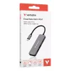 Verbatim USB-C Essentials Multiport Hub 4 porty: HDMI, USB-C PD, USB-A 3.2 Gen 1, USB-A