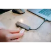 Verbatim USB-C Essentials Multiport Hub 4 porty: HDMI, USB-C PD, USB-A 3.2 Gen 1, USB-A