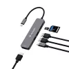 Verbatim USB-C Essentials Multiport Hub 6 portów: HDMI, USB-C PD, USB-A 3.2 Gen 1, USB-A, SD i microSD