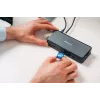 Stacja dokująca Verbatim CDS-15 przewodowa USB 3.2 Gen 1 (3.1 Gen 1) Type-C, czarno-szara