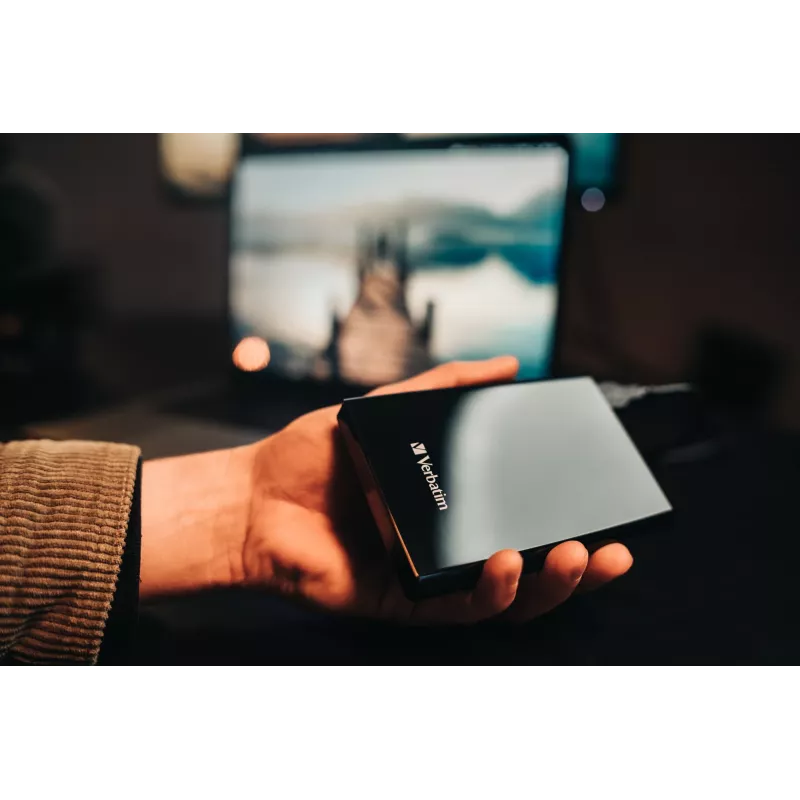 Verbatim Store 'n' Go cienki Portable SSD USB 3.2 Gen 1 / USB-C 256GB Czarny