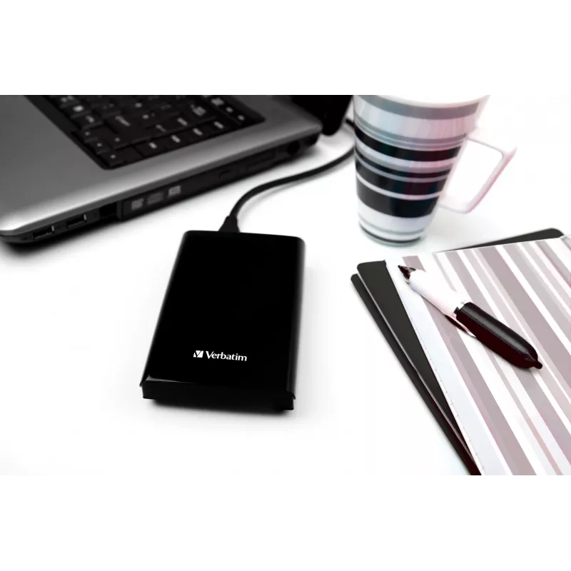 Verbatim Store 'n' Go cienki Portable SSD USB 3.2 Gen 1 / USB-C 1TB Czarny