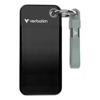 Verbatim Pocket SSD USB 3.2 Gen 2 2TB Czarny/Szary