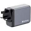 Verbatim GNC-200 Ładowarka GaN 200W z 2 x USB-C PD 100W / 1 x USB-C PD 65W / 1 x USB QC 3.0 (EU/UK/US)