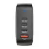 Verbatim Mini GaN Charger 165W 4 Port US plug z EU and UK adaptors