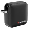 Verbatim Mini GaN Charger 165W 4 Port US plug z EU and UK adaptors