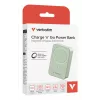 Verbatim Charge 'n' Go Essentials Magnetic Wireless Power Bank 20000 mAh zielony