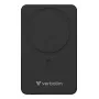 Verbatim Charge 'n' Go Essentials Magnetyczny powerbank bezprzewodowy 5000 mAh Czarny