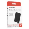 Verbatim Charge 'n' Go Essentials Magnetyczny powerbank bezprzewodowy 5000 mAh Czarny