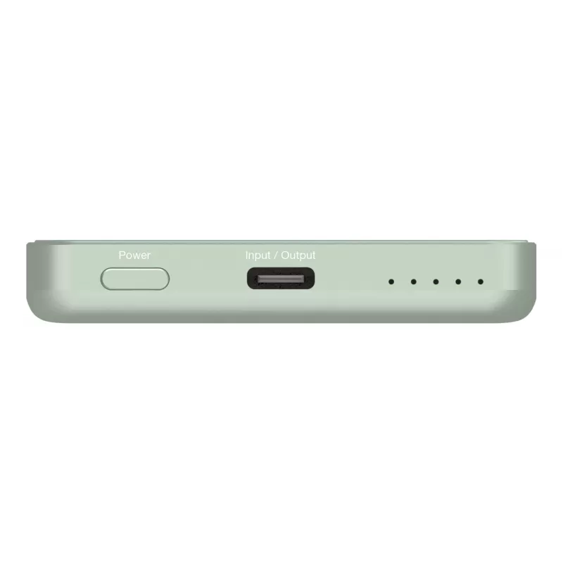 Verbatim Charge 'n' Go Essentials Magnetyczny Bezprzewodowy Powerbank 5000 mAh Zielony
