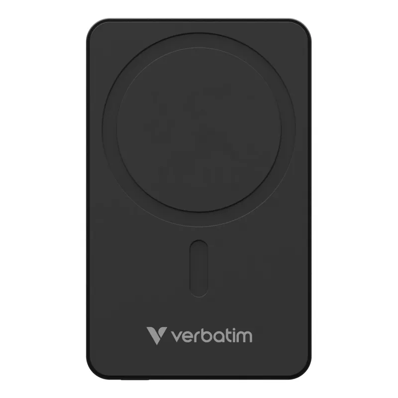 Verbatim Charge 'n' Go Essentials Magnetyczny Power Bank Bezprzewodowy 10000 mAh Czarny