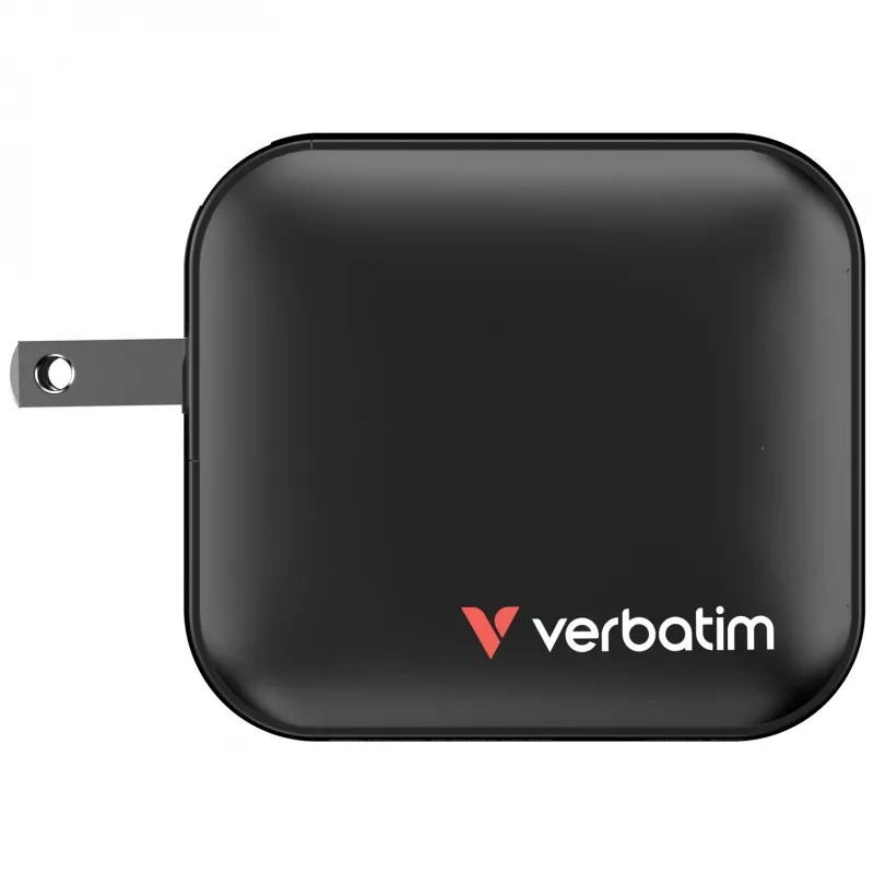 Verbatim GaN Charger 100W Universal Czarny AC Fast charging Indoor