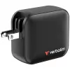 Verbatim GaN Charger 100W Universal Czarny AC Fast charging Indoor