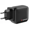 Verbatim GaN Charger 100W Universal Czarny AC Fast charging Indoor