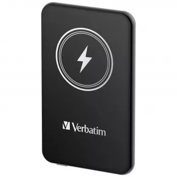Powerbank VERBATIM Charge AnA Go 5000mAh magnetyczny bezprzewodowy, czarny