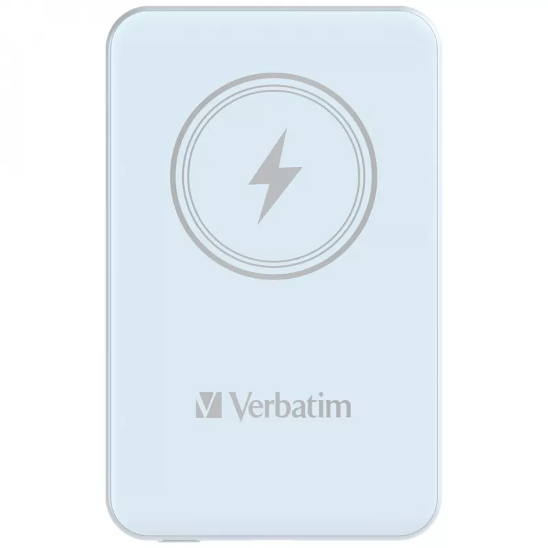 Verbatim Charge 'n' Go Magnetyczny bezprzewodowy powerbank 5000mAh niebieski