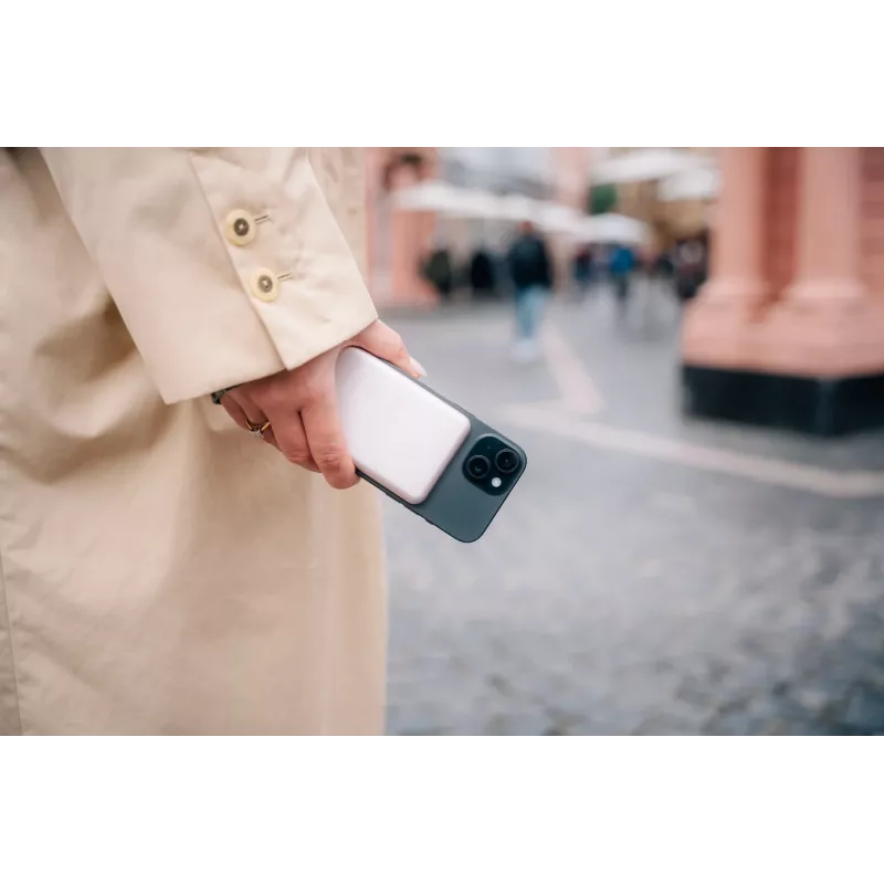 Verbatim Charge 'n' Go Magnetic Wireless Power Bank 5000mAh Różowy