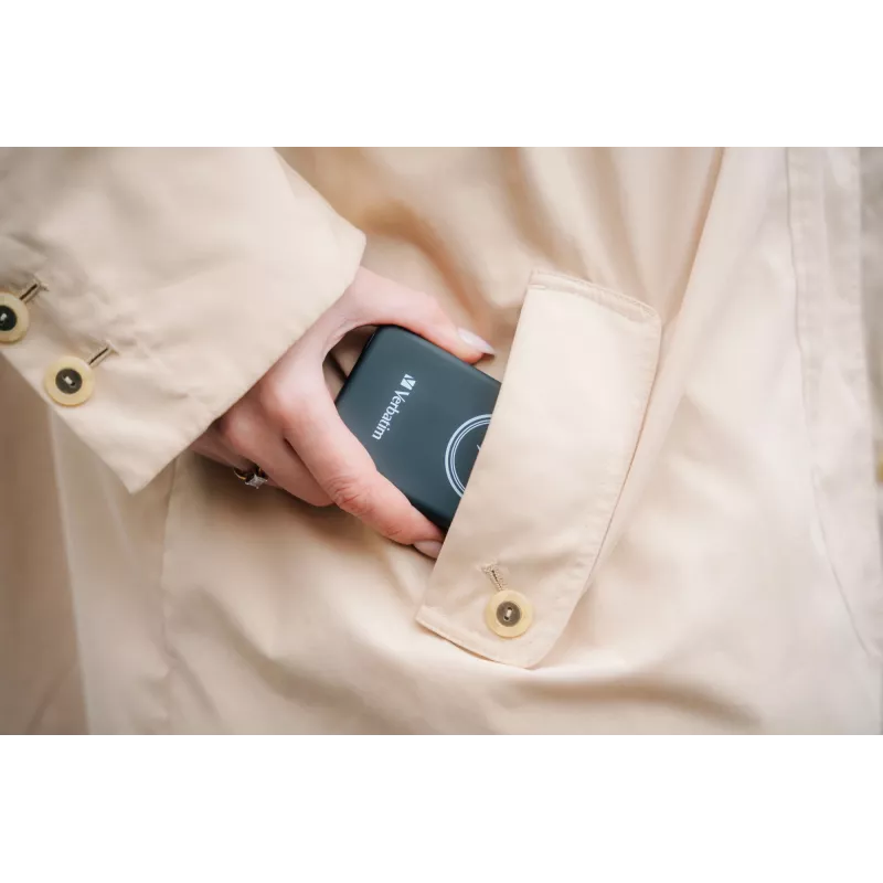 Verbatim Charge 'n' Go Magnetyczny Bezprzewodowy Powerbank 10000 mAh Czarny