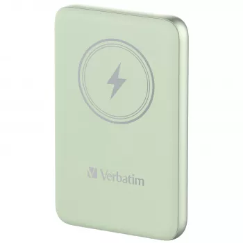 Verbatim Charge 'n' Go Magnetic Wireless Power Bank 10000mAh zielony