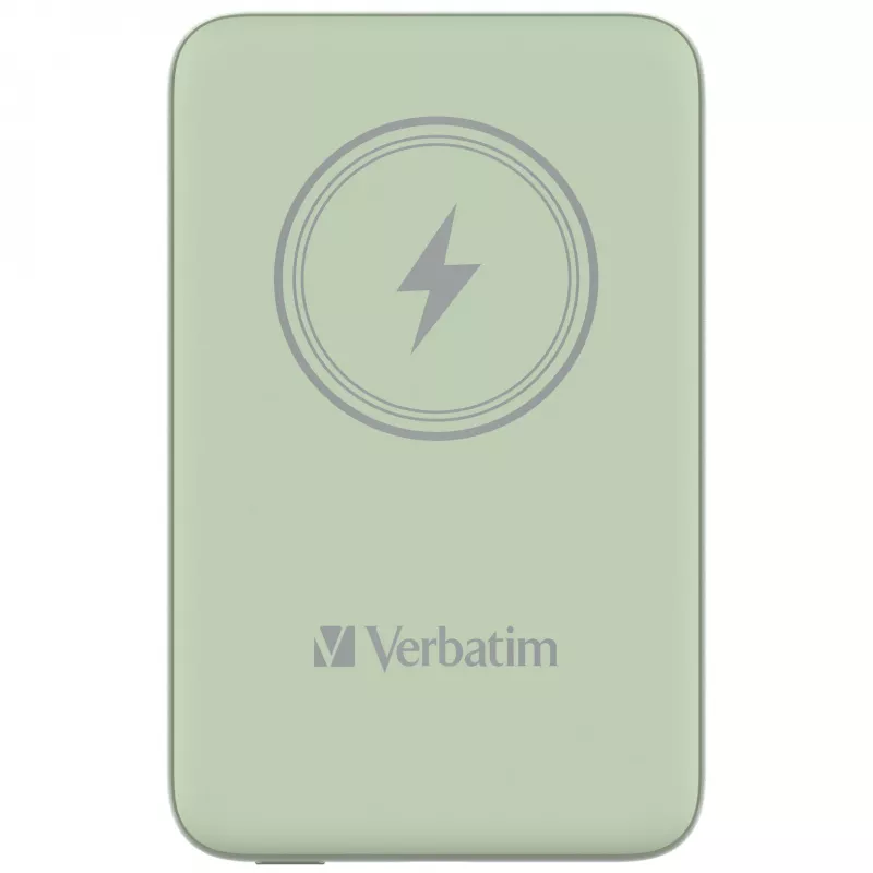 Verbatim Charge 'n' Go Magnetic Wireless Power Bank 10000mAh zielony