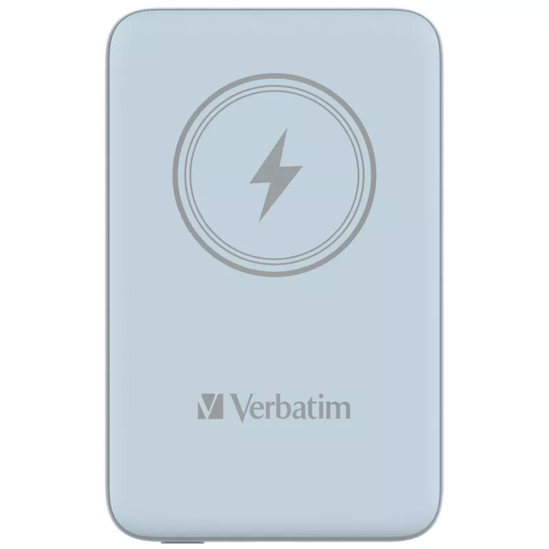 Verbatim Charge 'n' Go Magnetyczny Bezprzewodowy Power Bank 10000mAh Niebieski