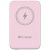 Verbatim Charge 'n' Go Magnetyczny Powerbank Bezprzewodowy 10000mAh Różowy