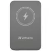 Verbatim Charge 'n' Go Magnetic Wireless Power Bank 10000mAh Szary