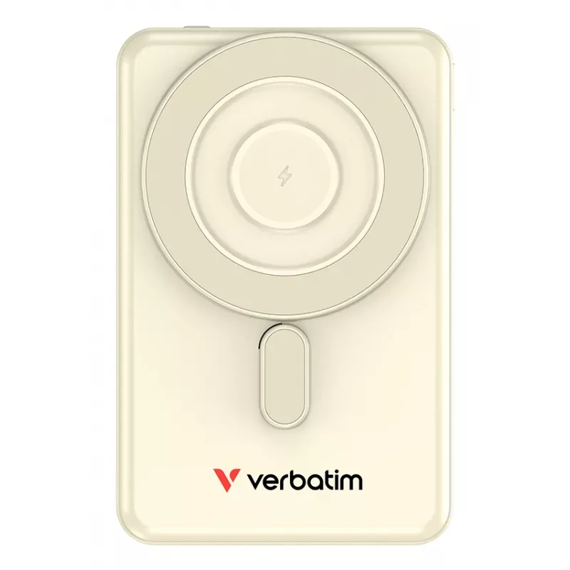 Verbatim Charge'n'Go 2C powerbank 5000 mAh Gold, 5000 mAh, polimer, Adaptive Fast Charging, Power Delivery 3.0, Quick Charge 3.0, ładowanie bezprzewodowe, 3,85 V, 20 W